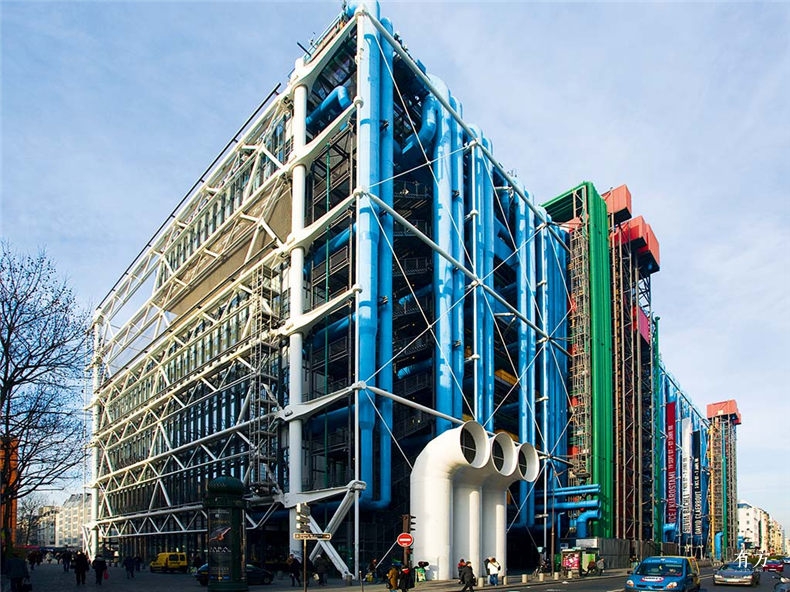 高技派建筑简史:从蓬皮杜中心到苹果新总部 | 有方