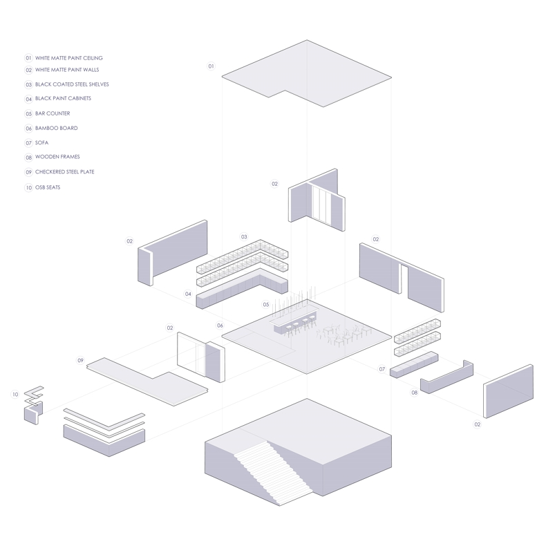 0828 Exploded View Drawing