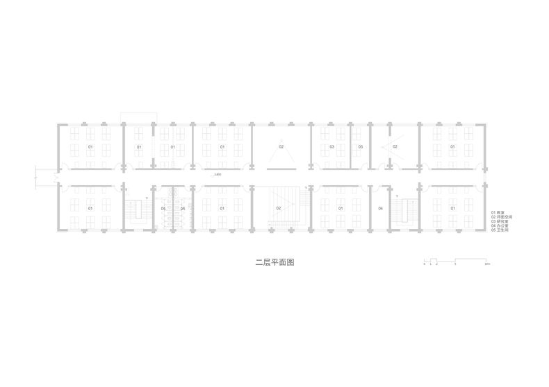 2F Plan Ch No.5 Teaching Buiding