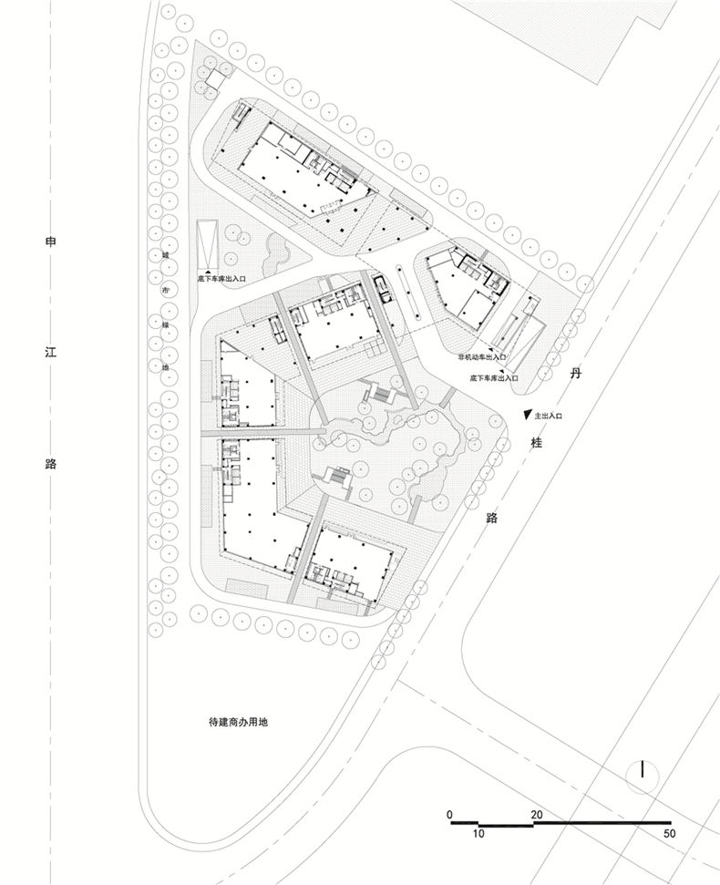 14-总体首层平面 ground plan