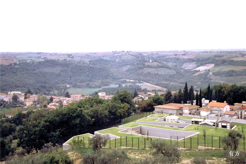 Francesco Cellini AMPLIAMENTO DEL CIMITERO DI BASCHI 01