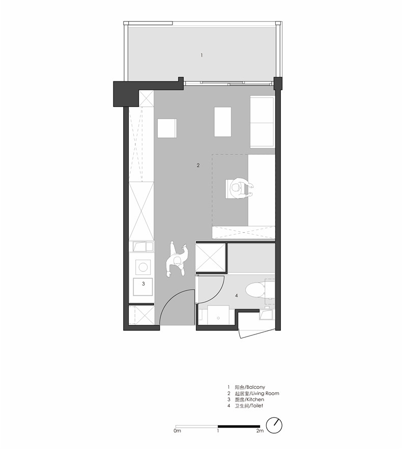 公寓典型户型平面1