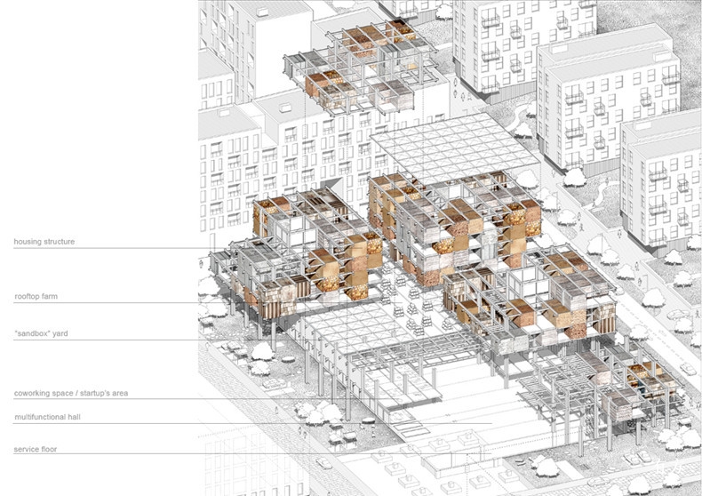 02 Axonometric view