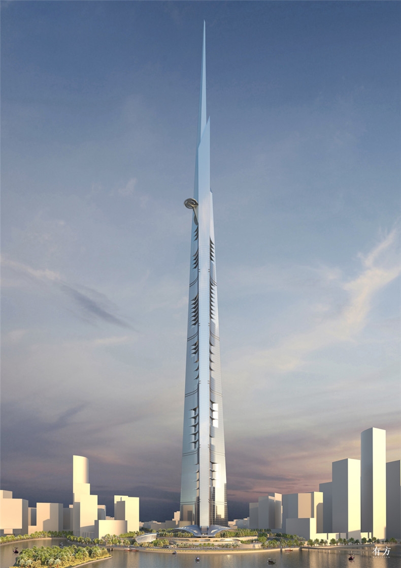 The-Kingdom-Tower Adrian-Smith Gordon-Gill-Architecture- dezeen 1