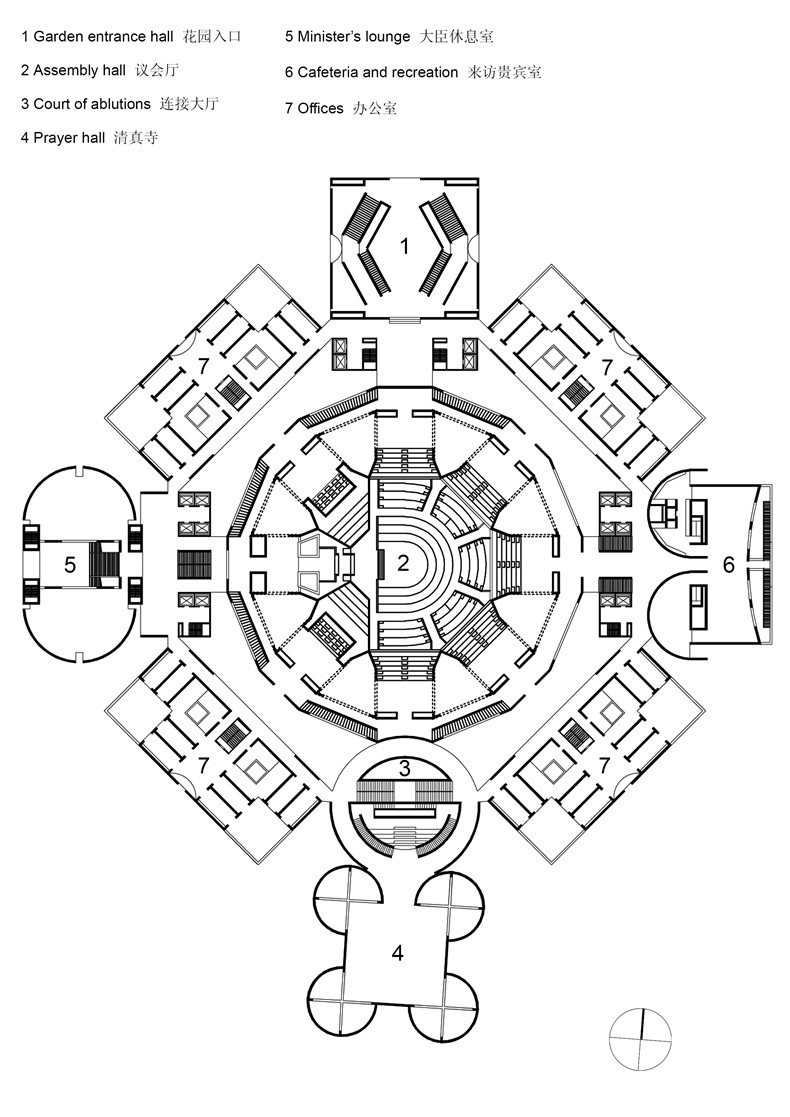 康与孟加拉国会大厦｜图集1：国会建筑 – 有方