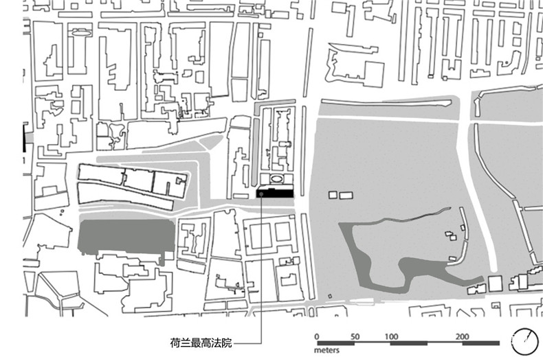 02荷兰最高法院总平面图