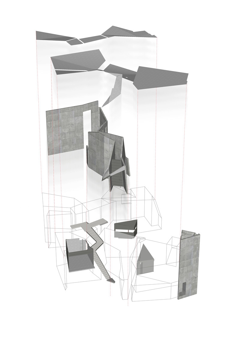 Elements axonometric