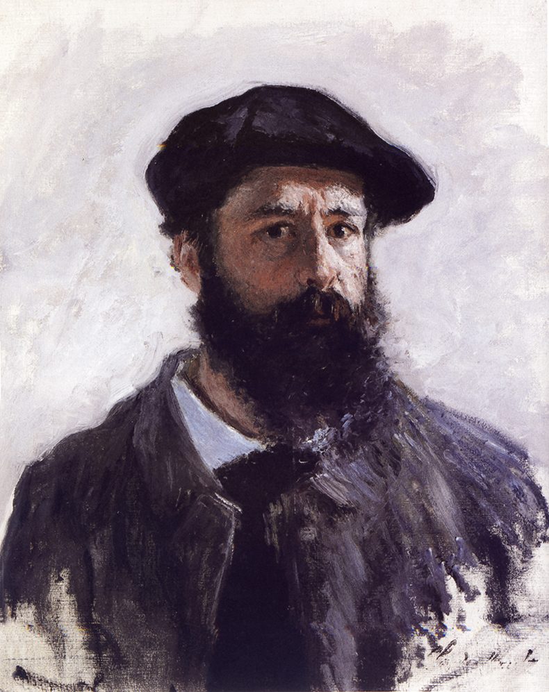 Autoportret Claude Monet