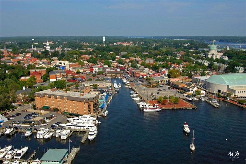 Annapolis City Dock Area in Annapolis
