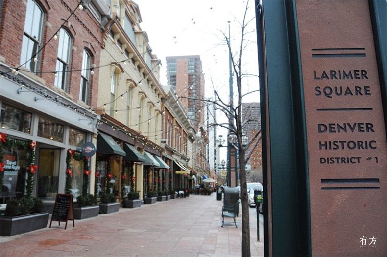 Larimer Square in Denver