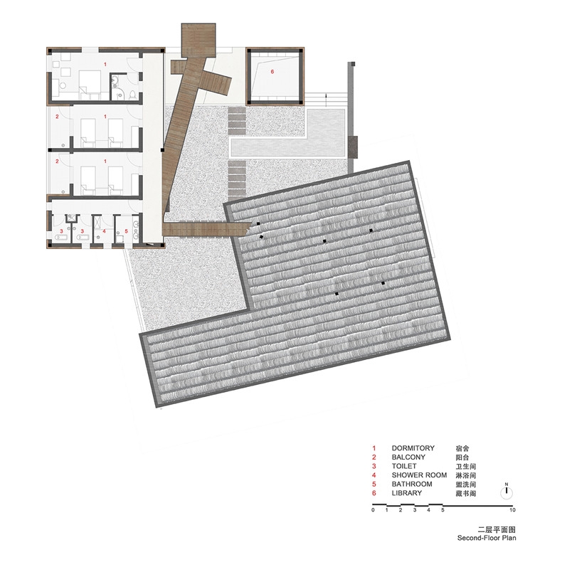 二层平面 Second Floor Plan