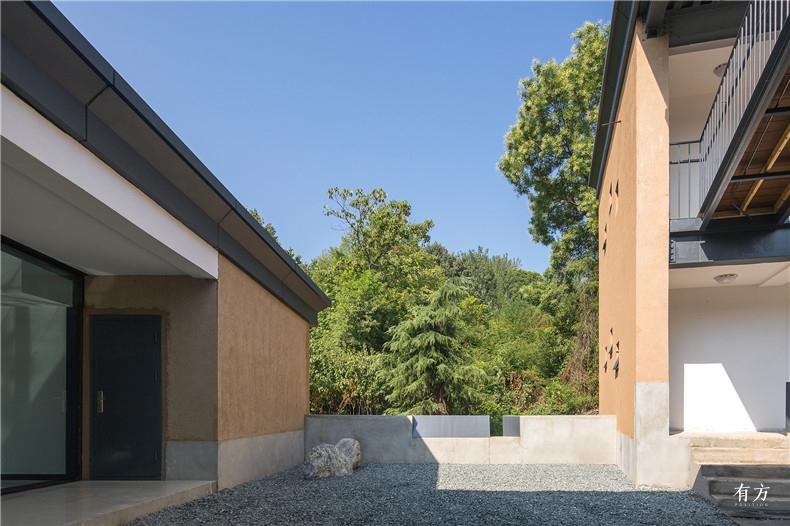 穿透风景的院子东南向 courtyard with penetrating scenerySoutheast Direction