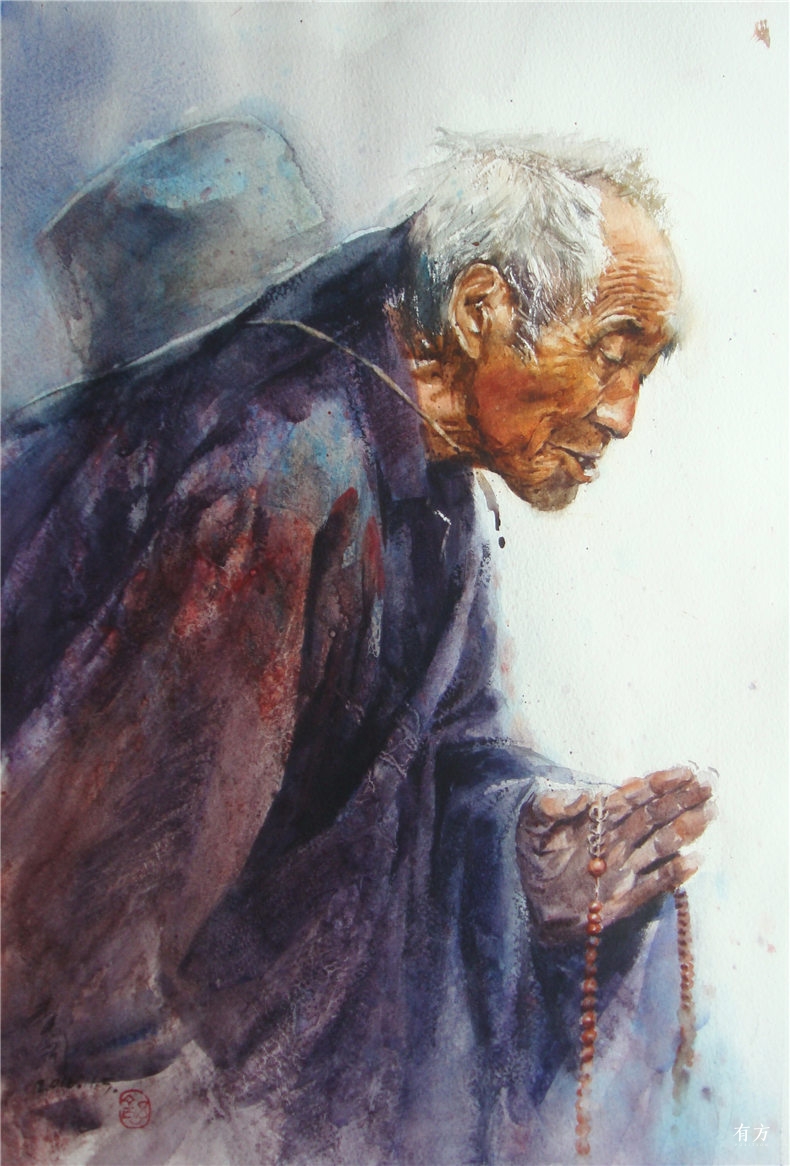 00-李舒西藏人物画22