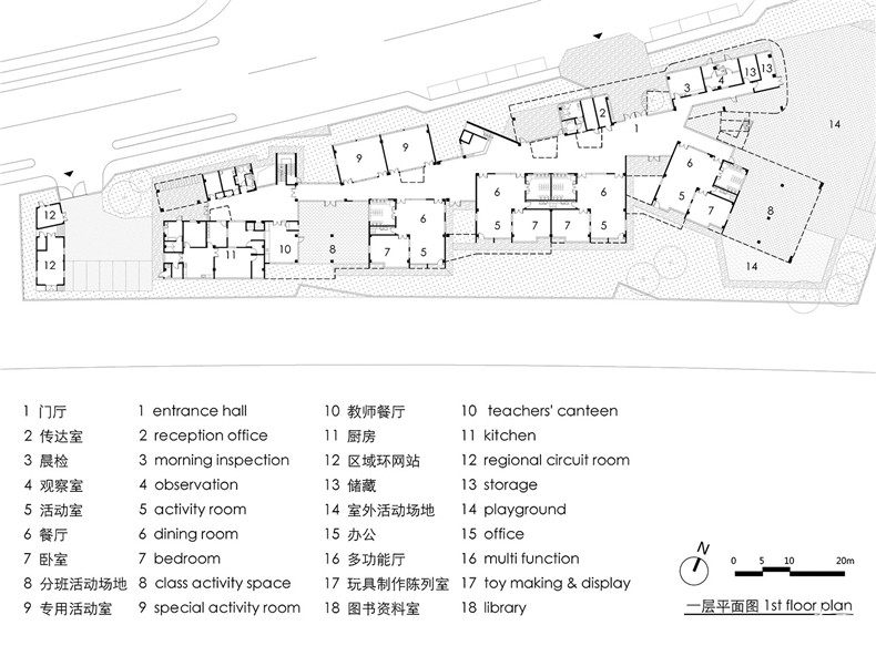 02 一层平面图 1F plan