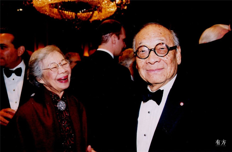 100张照片回顾贝聿铭的100岁人生90 贝聿铭与妻子陆书华