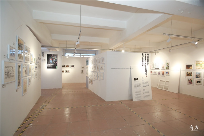 深港城市建筑双城双年展展览UABB原创馆 城中村插画工坊城中村绘记活动