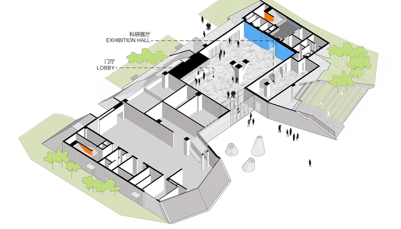 首层公共空间示意图