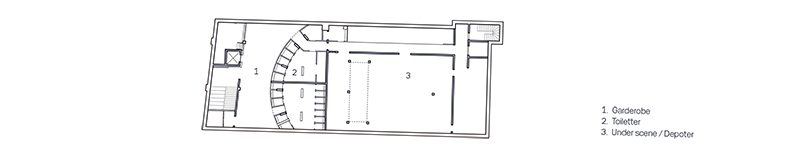 Vendsyssel Theatre SHL ground floor plan