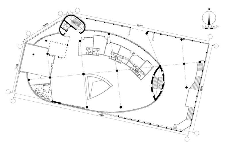 东庄 西域建筑馆 新疆玉点建筑设计 二层平面图