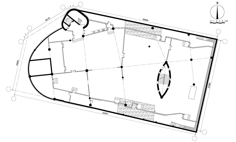 东庄 西域建筑馆 新疆玉点建筑设计 地下一层