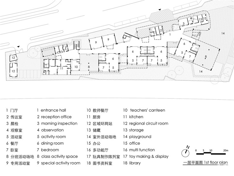 02 一层平面图 1F plan