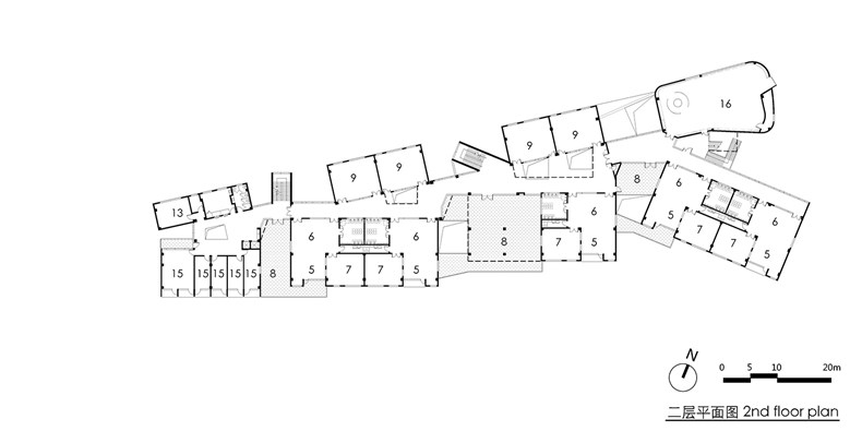 03 二层平面图 2F plan