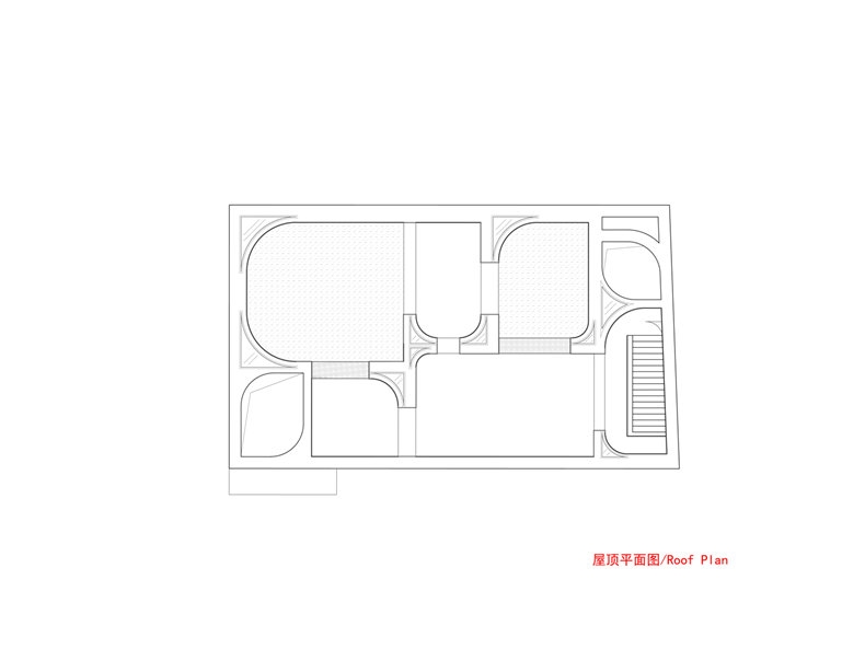 屋顶平面图