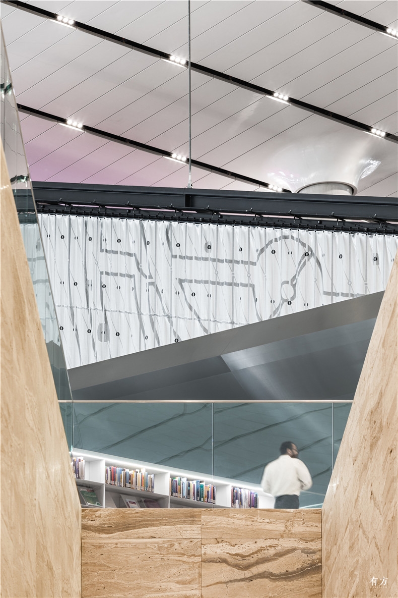 仰望03 Qatar National Library Photo by Delfino Sisto Legnani and Marco Cappelletti