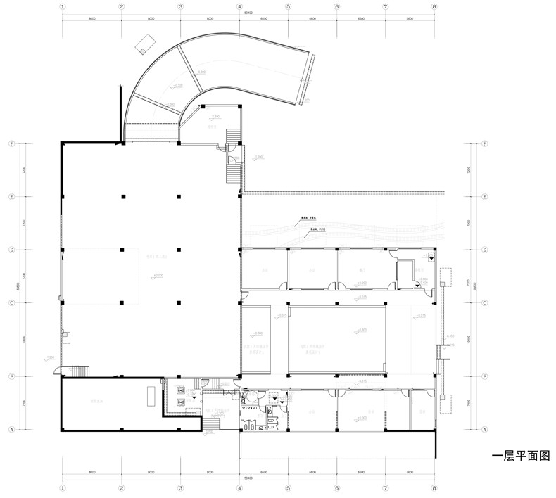 01一层平面图