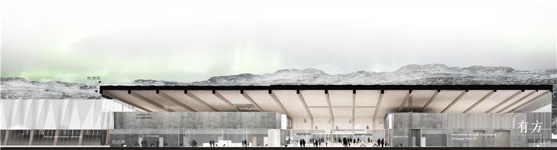 5 冰川机场伊卢利萨特Ilulissat 剖面图