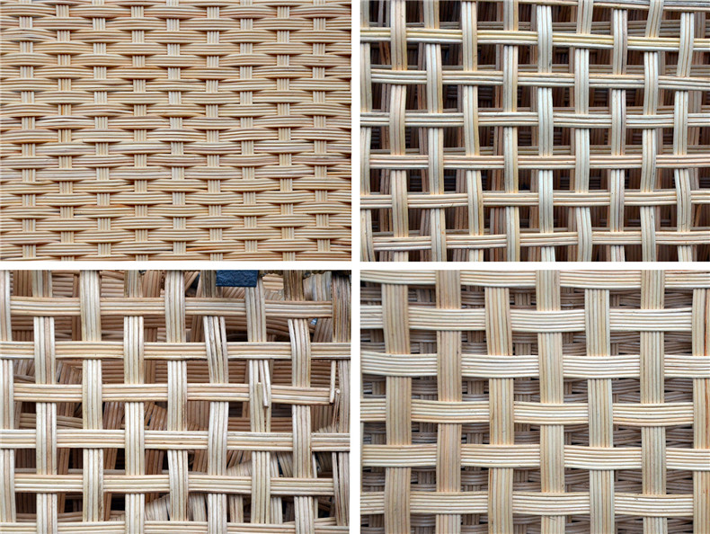 Figure 4 Four patterns of rattan weaving unit 