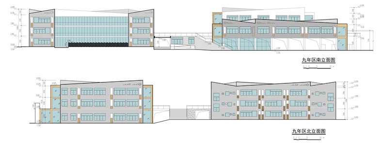 九年区立面