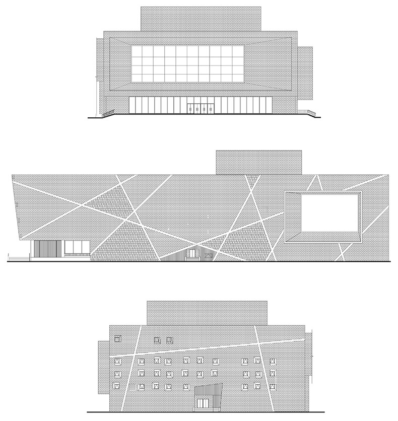 00-清华院渭南文化艺术中心-大剧场立面图