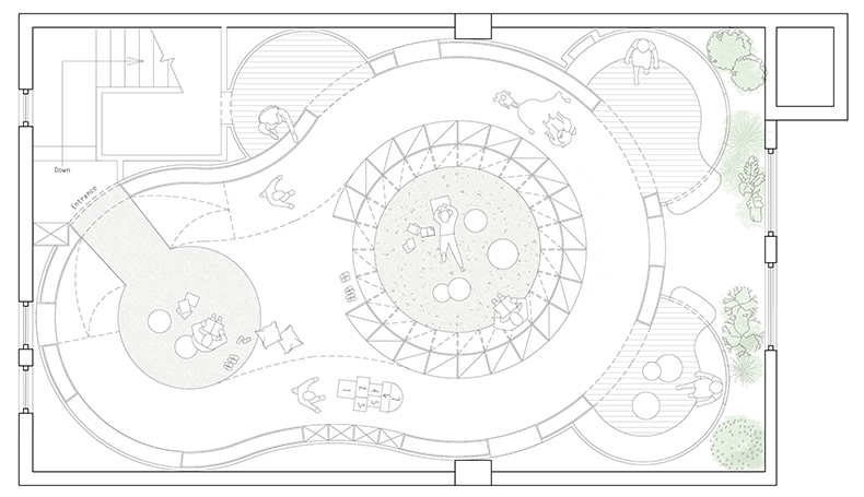 儿童阅读空间平面图