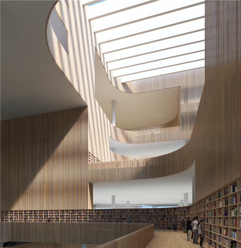 06 SHL Shanghai Library Interior D Image by SHL