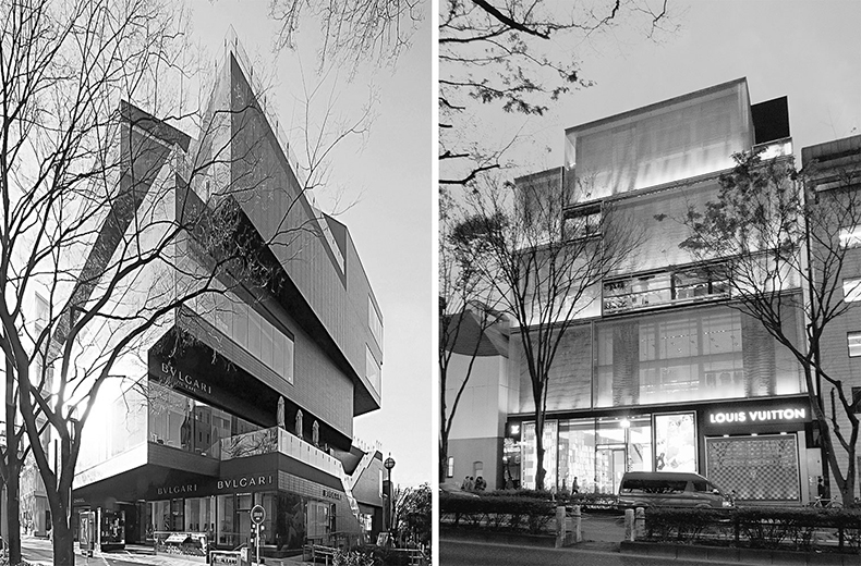 GYRE 表参道店MVRDV + 路易威登表参道店 