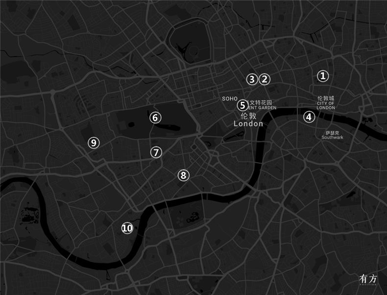 0伦敦建筑地图01