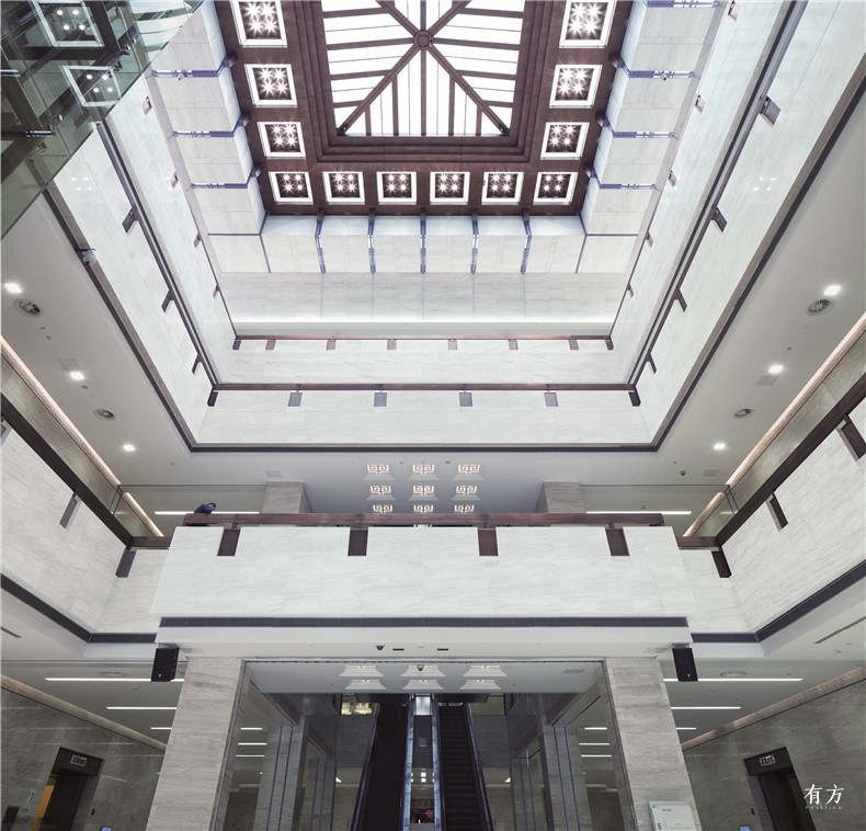 Atrium of gallery of special exhibitions