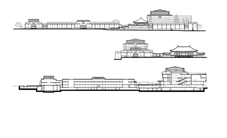 sections and elevations