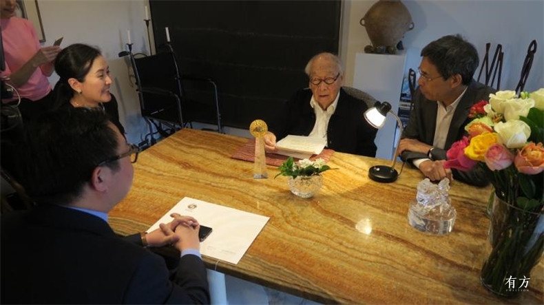 100张照片回顾贝聿铭的100岁人生94 今年3月26日华人盛典组委会公布贝聿铭获得2016-2017年度影响世界华人终身成就奖